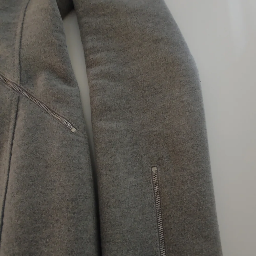 Karen Millen Gray Double Breast Peacoat Size S